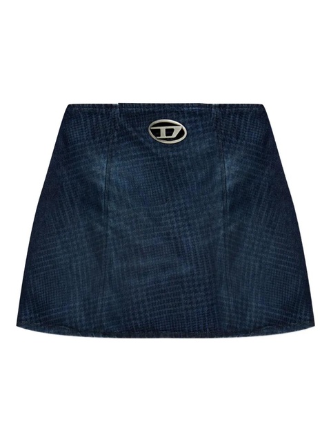 Diesel De-Sweny-S1 denim mini skirt - Blue - zdjęcie produktu nr 1