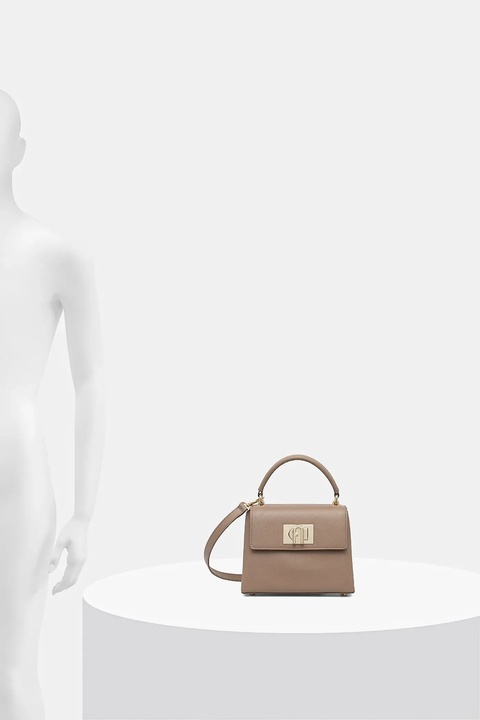 Furla torebka skórzana kolor beżowy WB00109.ARE000.1257S - zdjęcie produktu nr 2