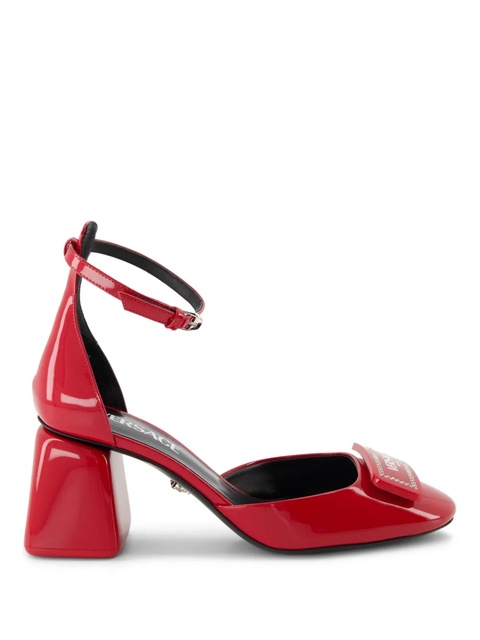 Versace 70mm leather pumps - Red - zdjęcie produktu nr 2