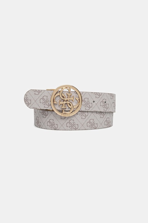 Guess pasek dwustronny NOELLE damski kolor beżowy BW9166 P4235 - zdjęcie produktu nr 1