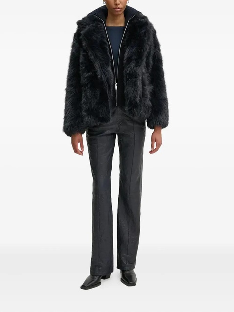 Zadig&Voltaire Evy leather trousers - Blue - zdjęcie produktu nr 1