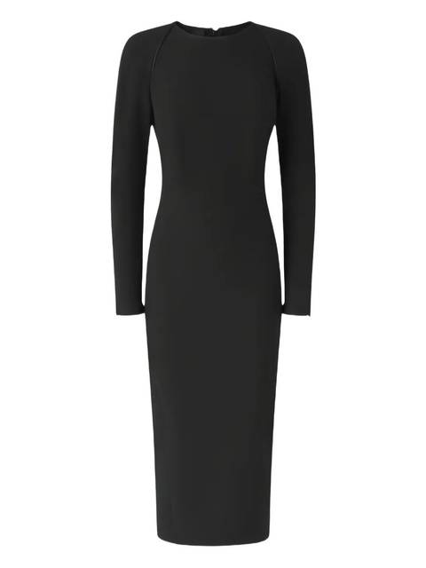 PINKO long-sleeved midi dress - Black - zdjęcie produktu nr 1
