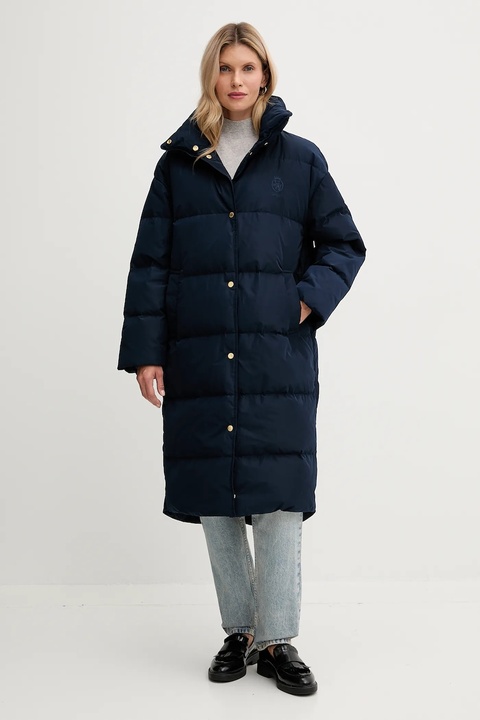 Tommy Hilfiger kurtka puchowa kolor granatowy zimowa WW0WW47279 - zdjęcie produktu nr 1