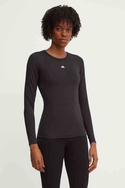 adidas Performance longsleeve treningowy Techfit kolor czarny IK7918 - zdjęcie produktu nr 1