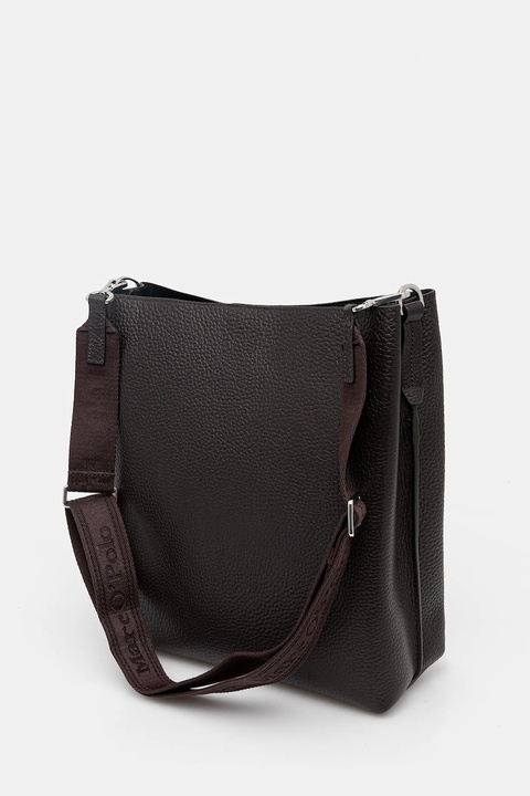 Marc O'Polo torebka skórzana kolor brązowy 5000007749 - zdjęcie produktu nr 1