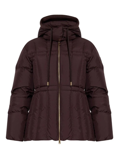 Moncler hooded-neck down jacket - Red - zdjęcie produktu nr 1