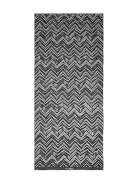 Missoni zigzag scarf - Black - zdjęcie produktu nr 1