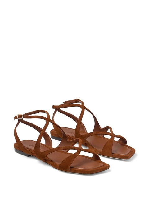 Jimmy Choo Ayla flat sandals - Brown - zdjęcie produktu nr 2