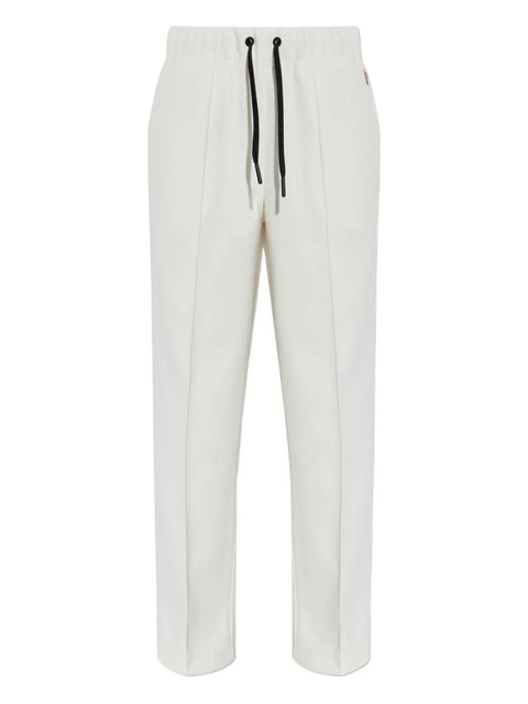Moncler Grenoble drawstring logo track pants - White - zdjęcie produktu nr 1