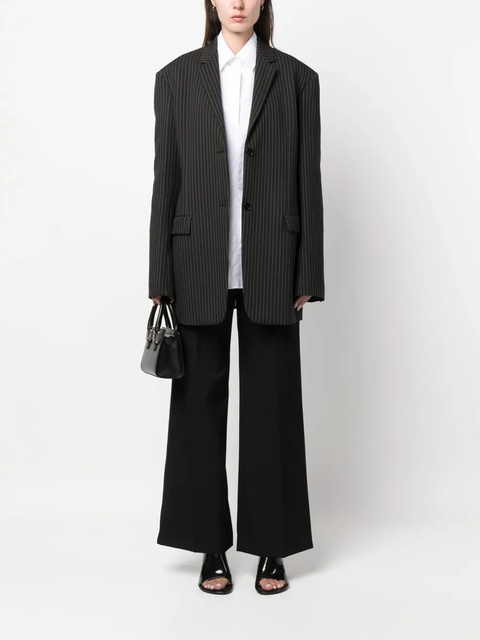 Lanvin wide-leg tailored trousers - Black - zdjęcie produktu nr 1