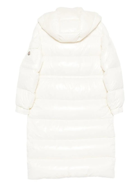 Moncler hooded quilted coat - Neutrals - zdjęcie produktu nr 2