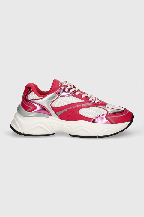 Karl Lagerfeld sneakersy KOMET kolor różowy KL65624 - zdjęcie produktu nr 1