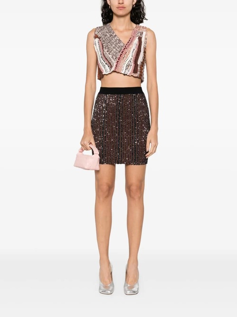 Missoni sequined mini skirt - Black - zdjęcie produktu nr 2