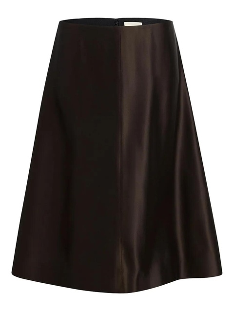 KHAITE Nania A-line skirt - Black - zdjęcie produktu nr 1
