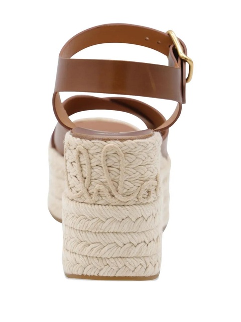 Chloé 105mm Isla wedge espadrilles - Brown - zdjęcie produktu nr 2