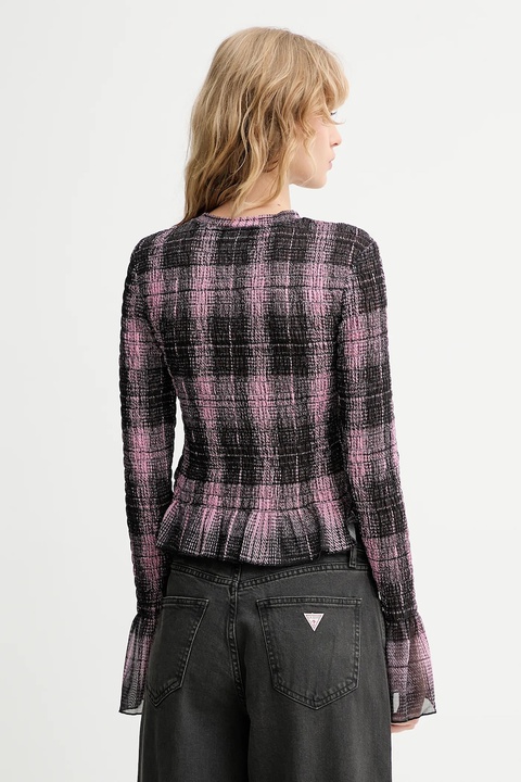 Guess Originals longsleeve kolor czarny W5BP35 KBBF2 - zdjęcie produktu nr 2