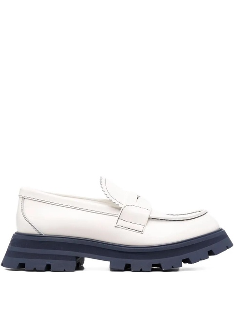 Alexander McQueen Wander chunky lug loafers - White - zdjęcie produktu nr 1