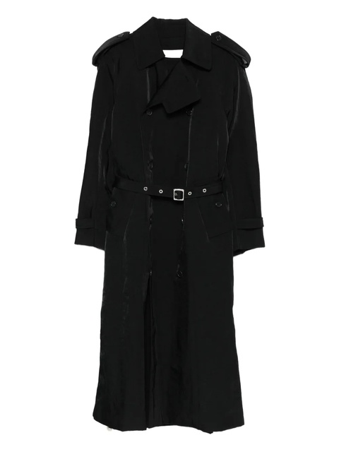 JW Anderson belted double-breasted coat - Black - zdjęcie produktu nr 2