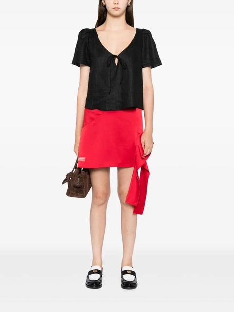 Reformation Mayla top - Black - zdjęcie produktu nr 1