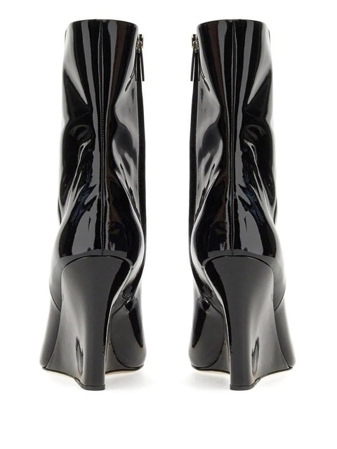 Paris Texas wedge heel boots - Black - zdjęcie produktu nr 1