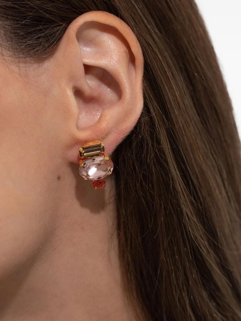 Jennifer Behr Cleo oval earrings - Gold - zdjęcie produktu nr 2