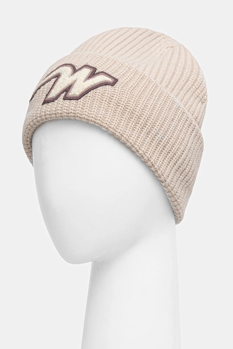 Weekend Max Mara czapka wełniana ALBEN kolor beżowy 2525576025600 - zdjęcie produktu nr 2