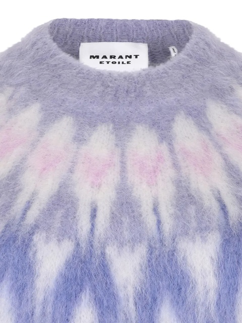 ISABEL MARANT fairisle-pattern sweater - White - zdjęcie produktu nr 1