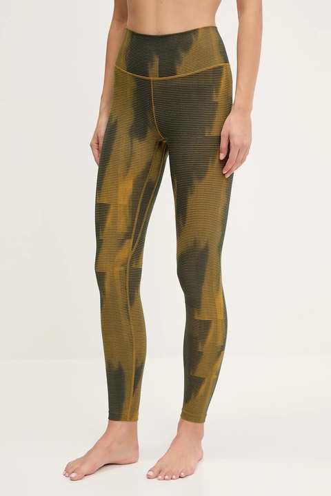 adidas Performance legginsy do jogi All Me kolor zielony wzorzyste JJ3876 - zdjęcie produktu nr 1