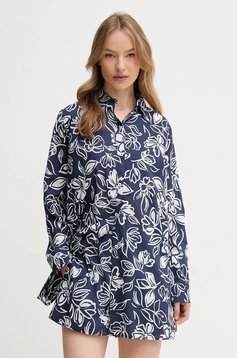 Lauren Ralph Lauren komplet bawełniany damski kolor granatowy 20527279 - zdjęcie produktu nr 1