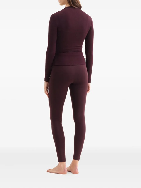 ERES wrap long-sleeved cardigan - Brown - zdjęcie produktu nr 2