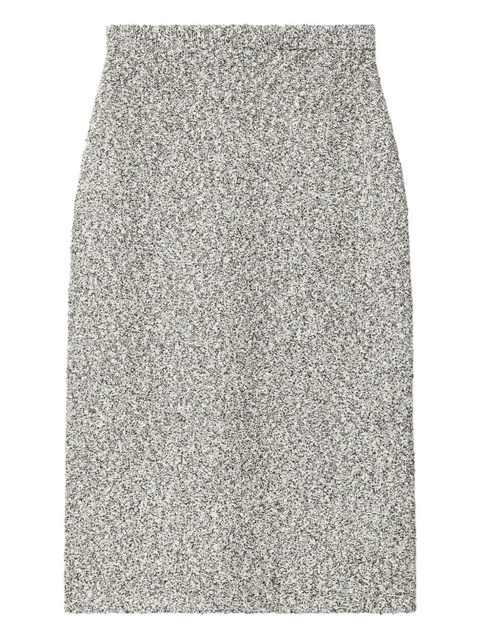 Tory Burch tweed midi skirt - Black - zdjęcie produktu nr 1