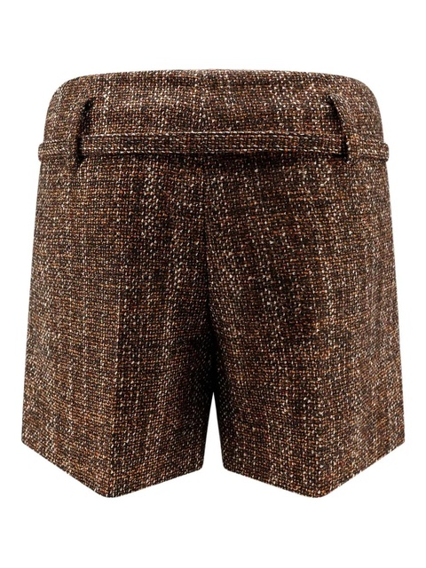 FENDI belted shorts - Brown - zdjęcie produktu nr 2