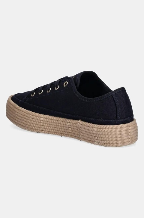 Tommy Hilfiger tenisówki VULC ESPADRILLE SNEAKER kolor granatowy FW0FW08404 - zdjęcie produktu nr 2
