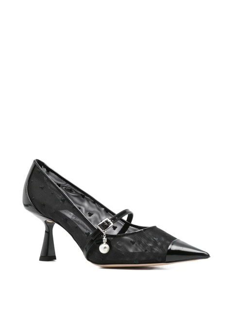 Jimmy Choo Heart Mesh pumps - Black - zdjęcie produktu nr 2