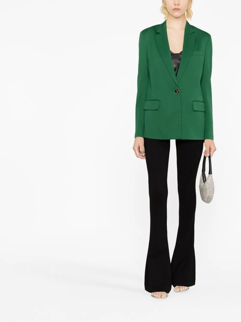 The Attico single-breasted blazer - Green - zdjęcie produktu nr 1