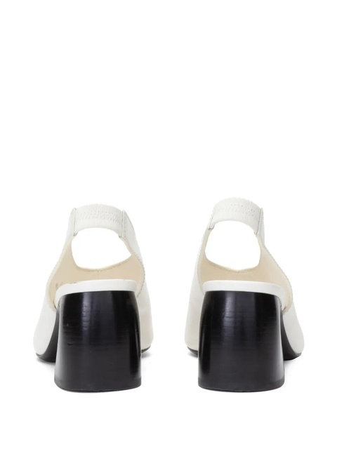 3.1 Phillip Lim ID 65mm slingback sandals - White - zdjęcie produktu nr 2