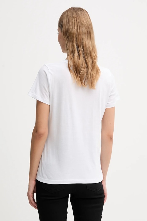 Dkny t-shirt damski kolor biały DJ4T1265 - zdjęcie produktu nr 2