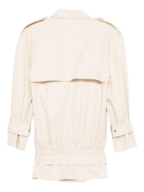 Rowen Rose double-breasted belted coat - Neutrals - zdjęcie produktu nr 1