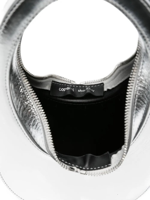 Coperni oval-frame leather shoulder bag - Grey - zdjęcie produktu nr 2