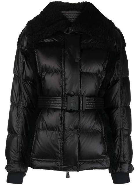 Moncler Grenoble Biollay belted ski jacket - Black - zdjęcie produktu nr 1