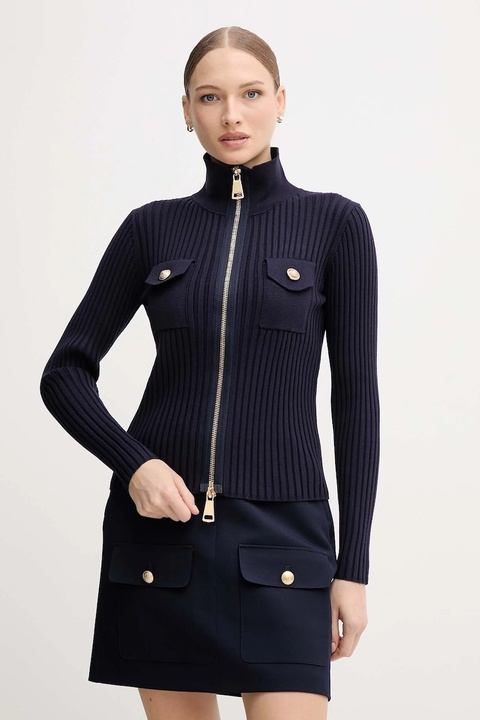 Marc Aurel kardigan damski kolor granatowy 8020-8000-82093 - zdjęcie produktu nr 1