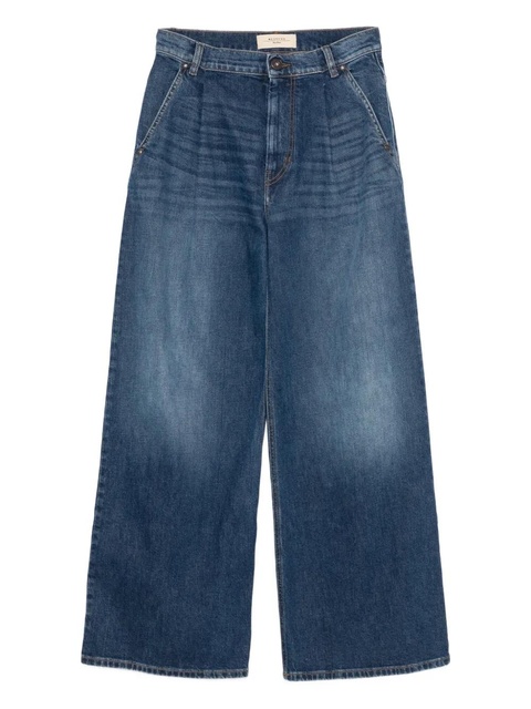 Weekend Max Mara pleated-front jeans - Blue - zdjęcie produktu nr 1