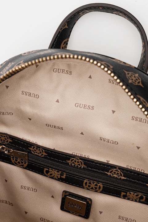 Guess plecak MANHATTAN damski kolor brązowy mały wzorzysty HWPG71 18330 - zdjęcie produktu nr 2