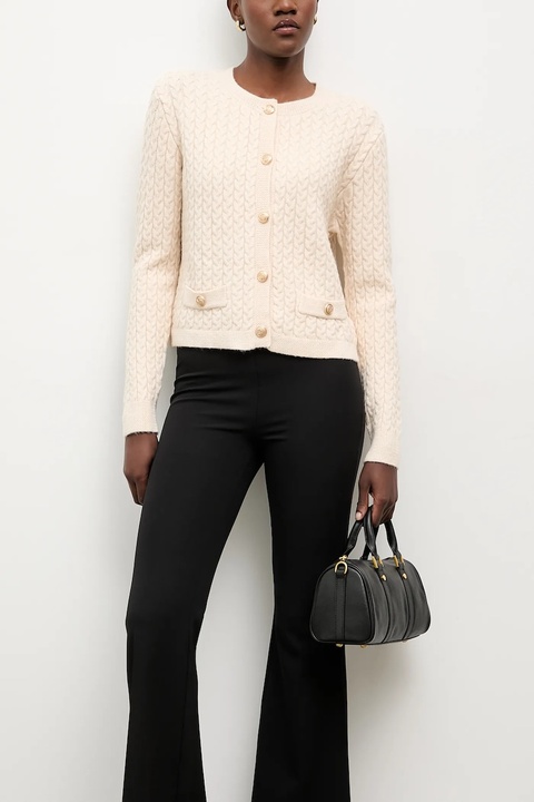 Answear.LAB kardigan damski kolor beżowy - zdjęcie produktu nr 1