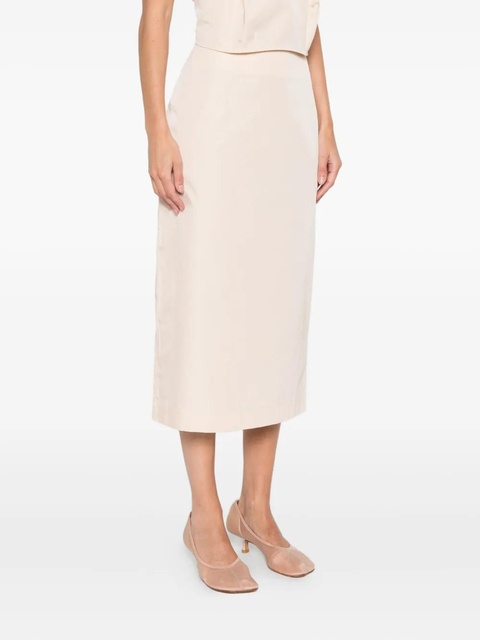 St. Agni rear-slit midi skirt - Pink - zdjęcie produktu nr 2