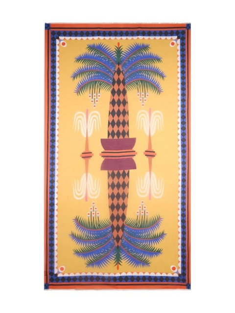 ETRO x Agostino Iacurdi maxi printed scarf - Neutrals - zdjęcie produktu nr 1