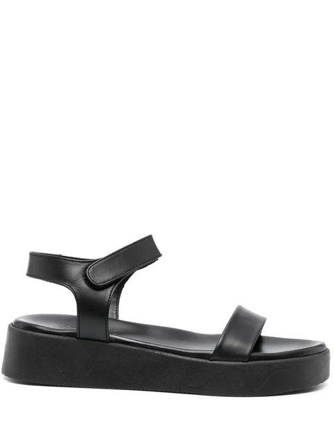 Ancient Greek Sandals Salamina leather sandals - Black - zdjęcie produktu nr 1