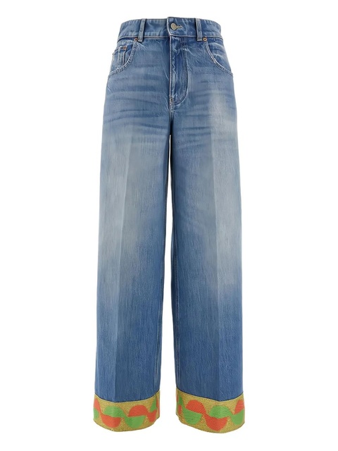 Valentino Garavani wide-leg jeans - Blue - zdjęcie produktu nr 1