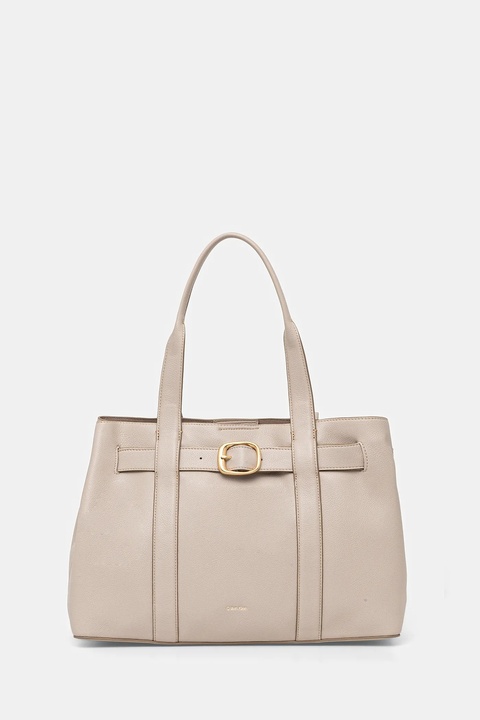 Calvin Klein torebka kolor beżowy LV04F3294G - zdjęcie produktu nr 1