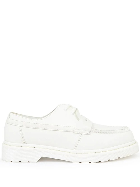 MM6 Maison Margiela x Dr Martens leather loafers - White - zdjęcie produktu nr 2